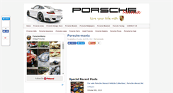 Desktop Screenshot of porsche-mania.com